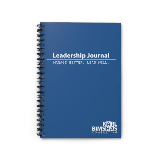 Leadership Journal - Spiral Notebook