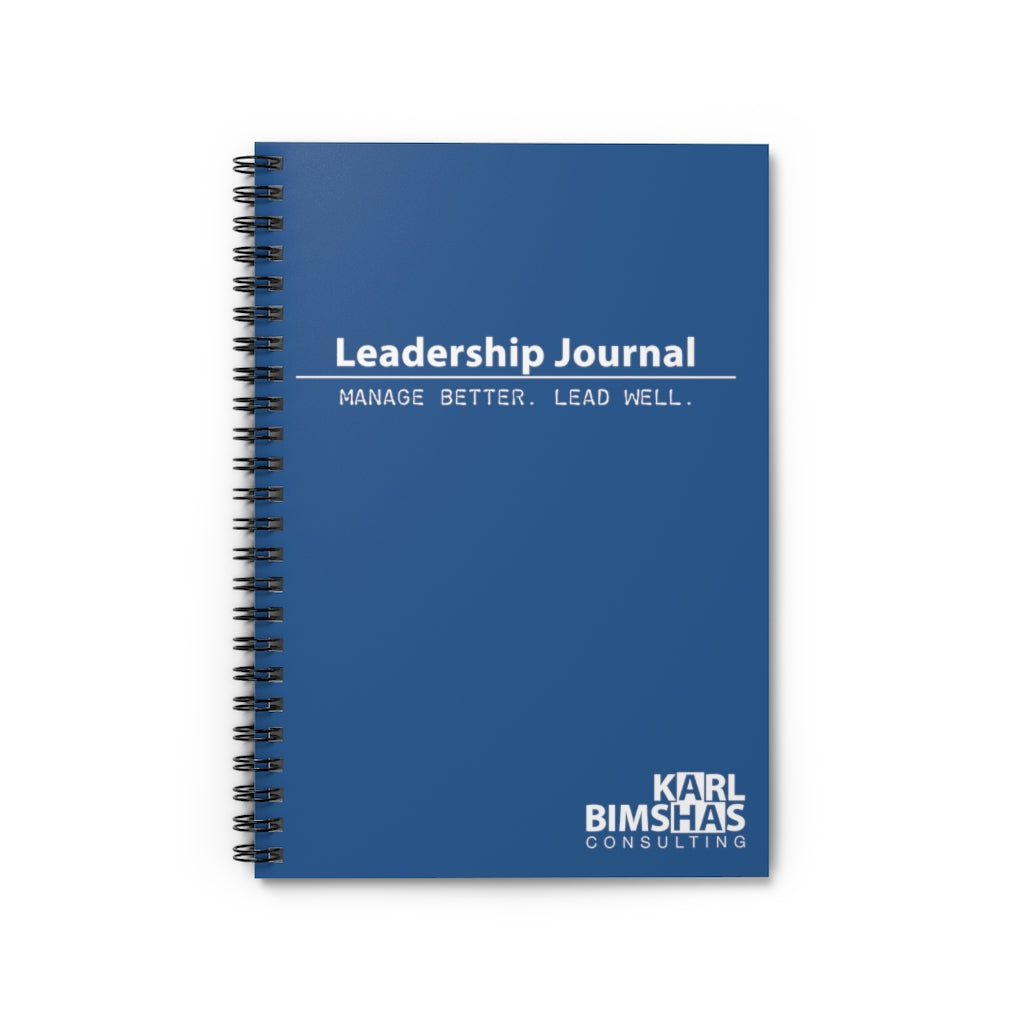 Leadership Journal - Spiral Notebook