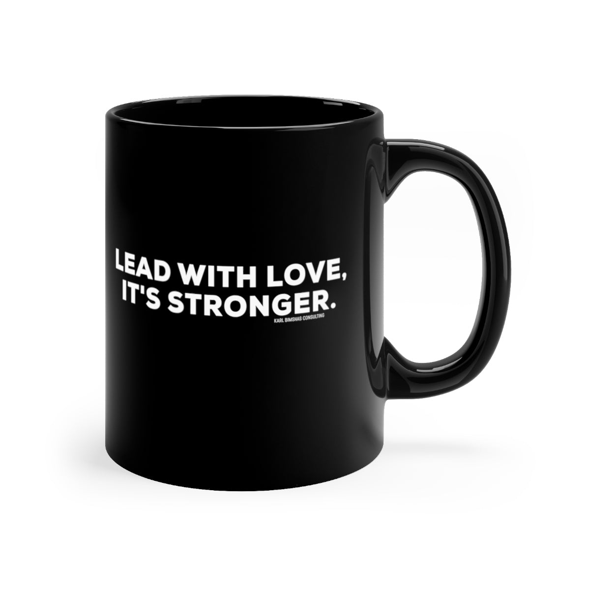 Lead with Love - 11oz Mug