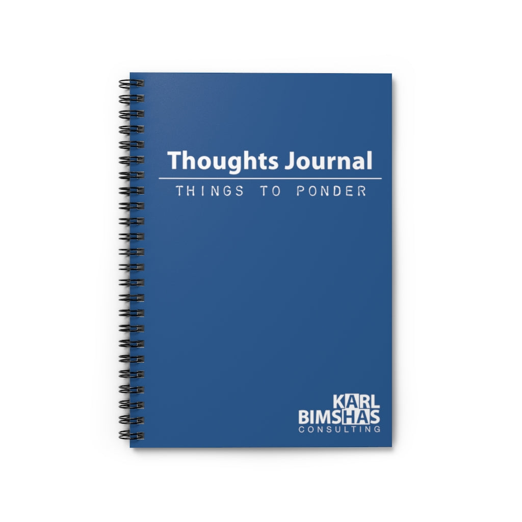 Thoughts Journal - Spiral Notebook