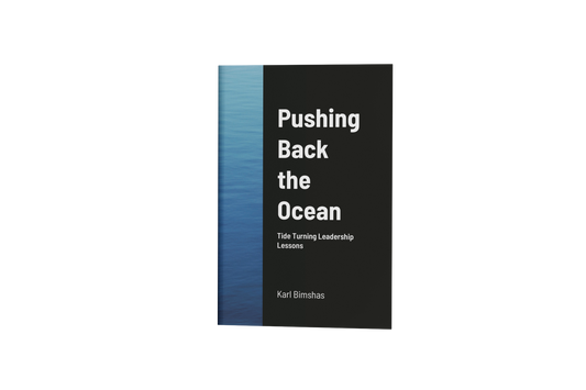 Pushing Back the Ocean - Paperback Book
