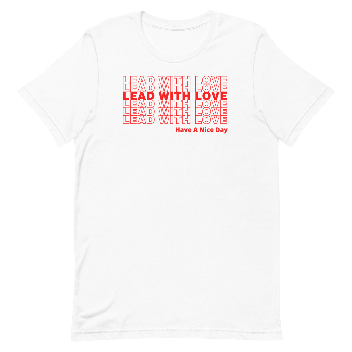 Lead With Love - Unisex Crewneck T-shirt